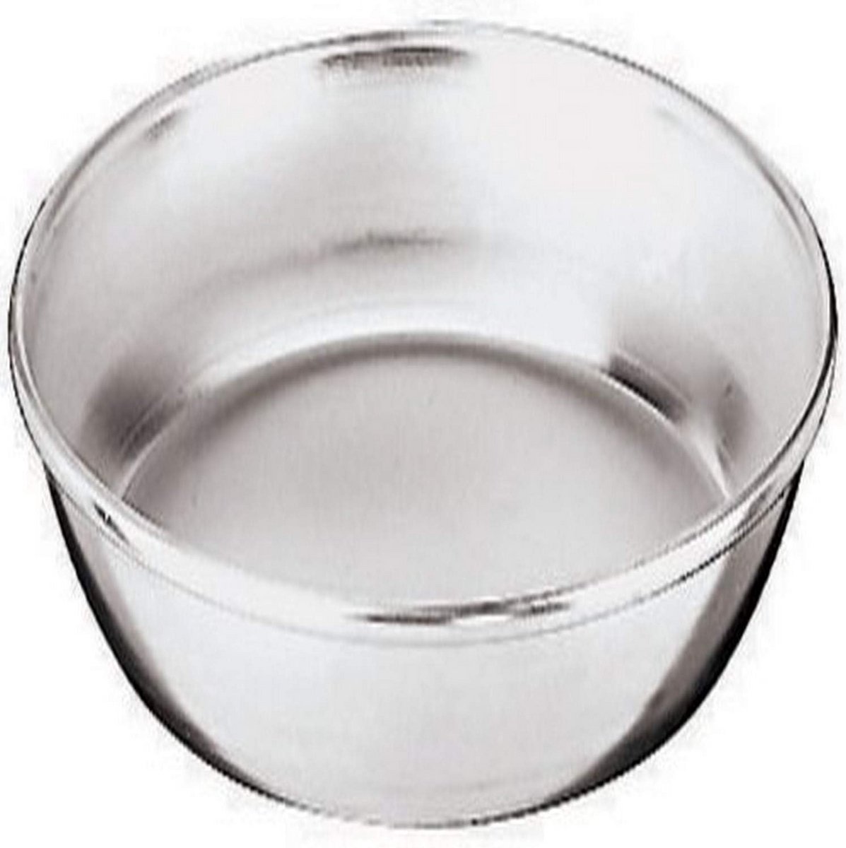 Grote Aluminium Serveerschaal Zilver - 45 cm Breed Oesterschaal