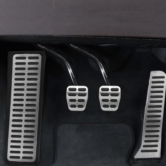 Pedaalrubber Set voor Gasrem en Koppeling - Universele Sport Pedalenhoezen voor Auto — afbeelding 2