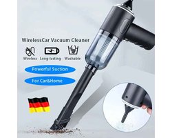 Draadloze Handstofzuiger 9000Pa | Auto & Thuis Kruimeldief | USB Oplaadbaar | Nat & Droog | Lichtgewicht Mini Stofzuiger