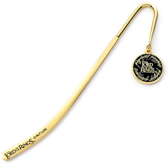 The Carat Shop - Le Seigneur des Anneaux Logo du Lord of the Rings Marque-page Fournitures de bureau et d'Ã©criture couleur or