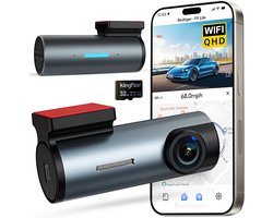 Azorix Dashcam Pro WiFi - 1080p Full HD Camera - Dashcam voor Auto - Nachtzicht & Botsingdetectie - Looprecording - Incl. 32 GB SD-kaart