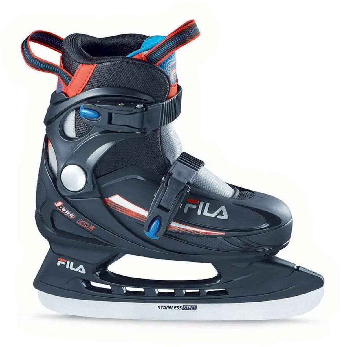 Fila J-One Ice IJshockeyschaatsen Junior verstelbaar Zwart