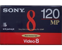 Sony 8mm video cassette P6 - 120 MP voor videocamera