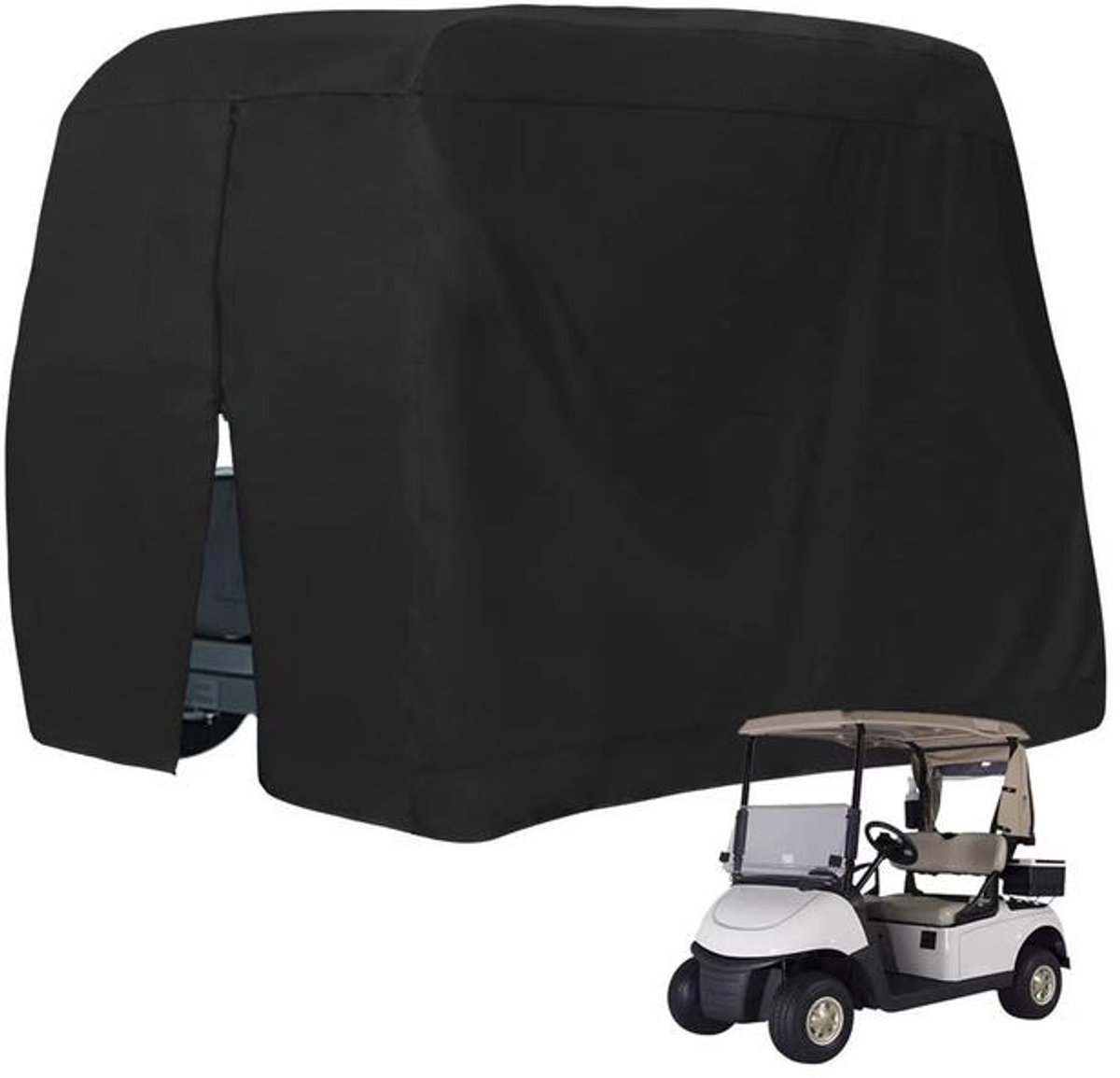 Golfkarhoezen geschikt Geschikt voor EZGO, Club Car en Yamaha golfkarren.