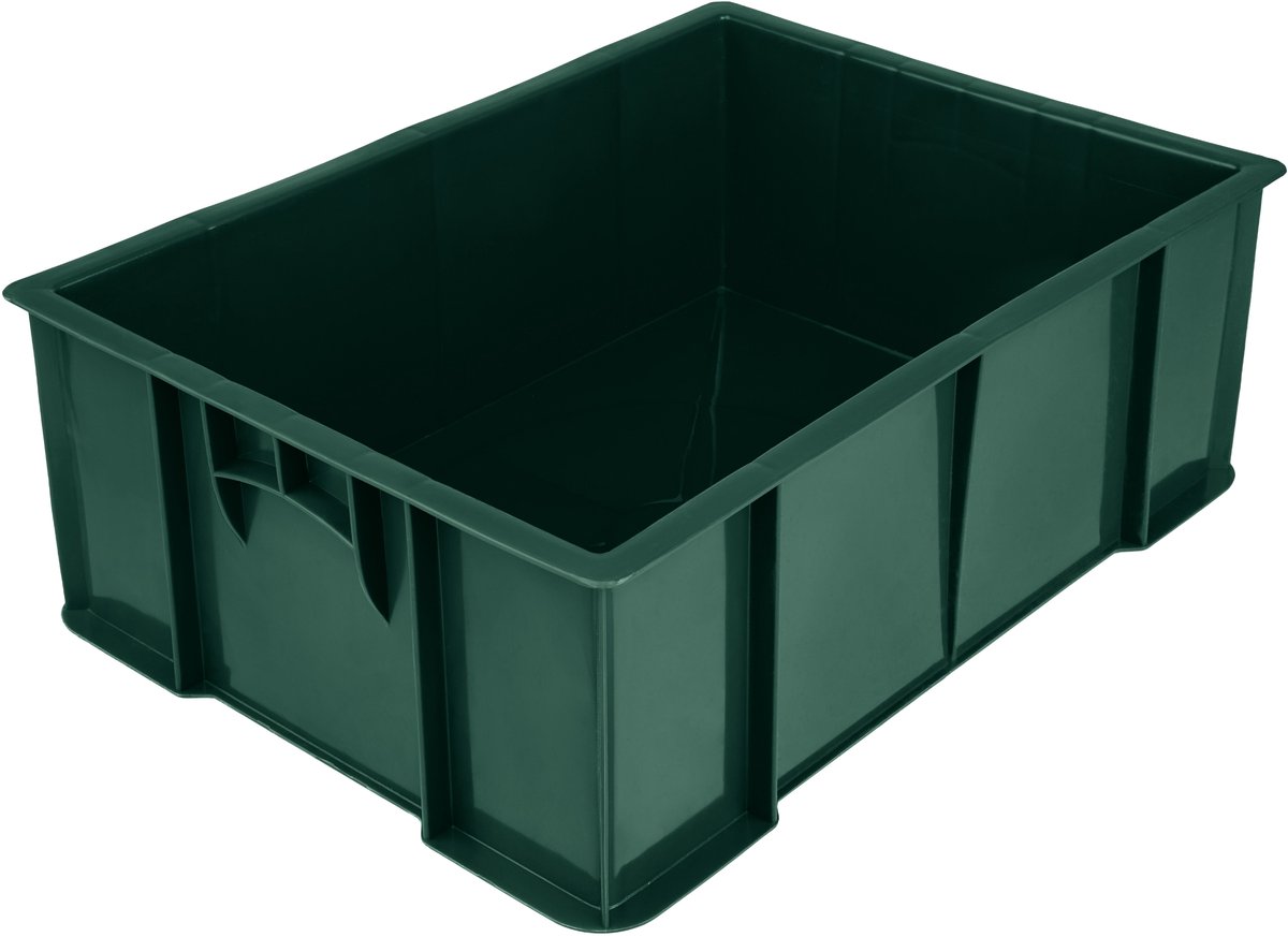 Garronda Vleeskrat 49x36x17 cm – Voedselveilig – Groen – GD-CRI-CratePlina