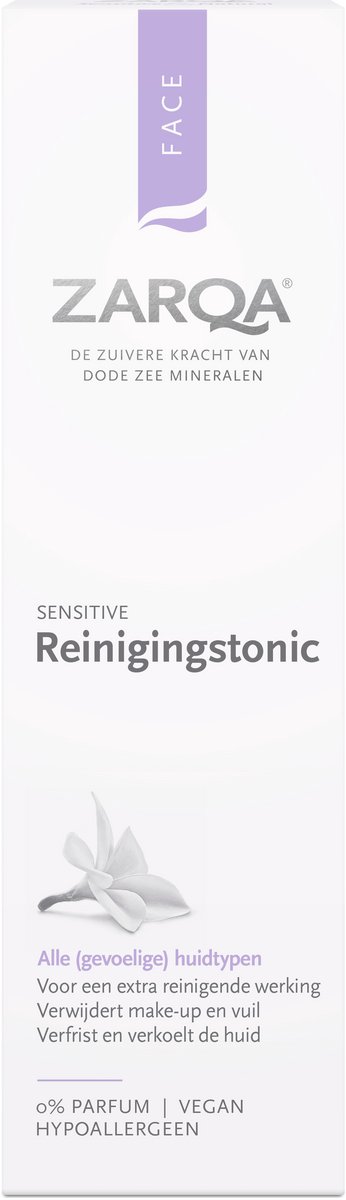 Bol.com Zarqa Sensitive Cleansing Tonic (2x 200ml) aanbieding
