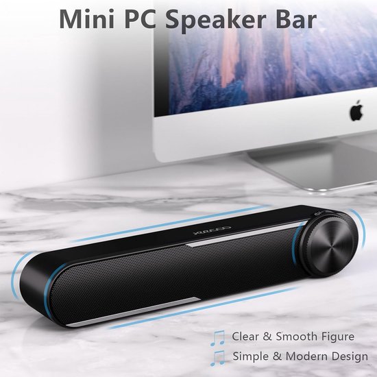 Soundbar PC - Speaker Computer - Plug & Play - Wonen van Merkloos — afbeelding 2