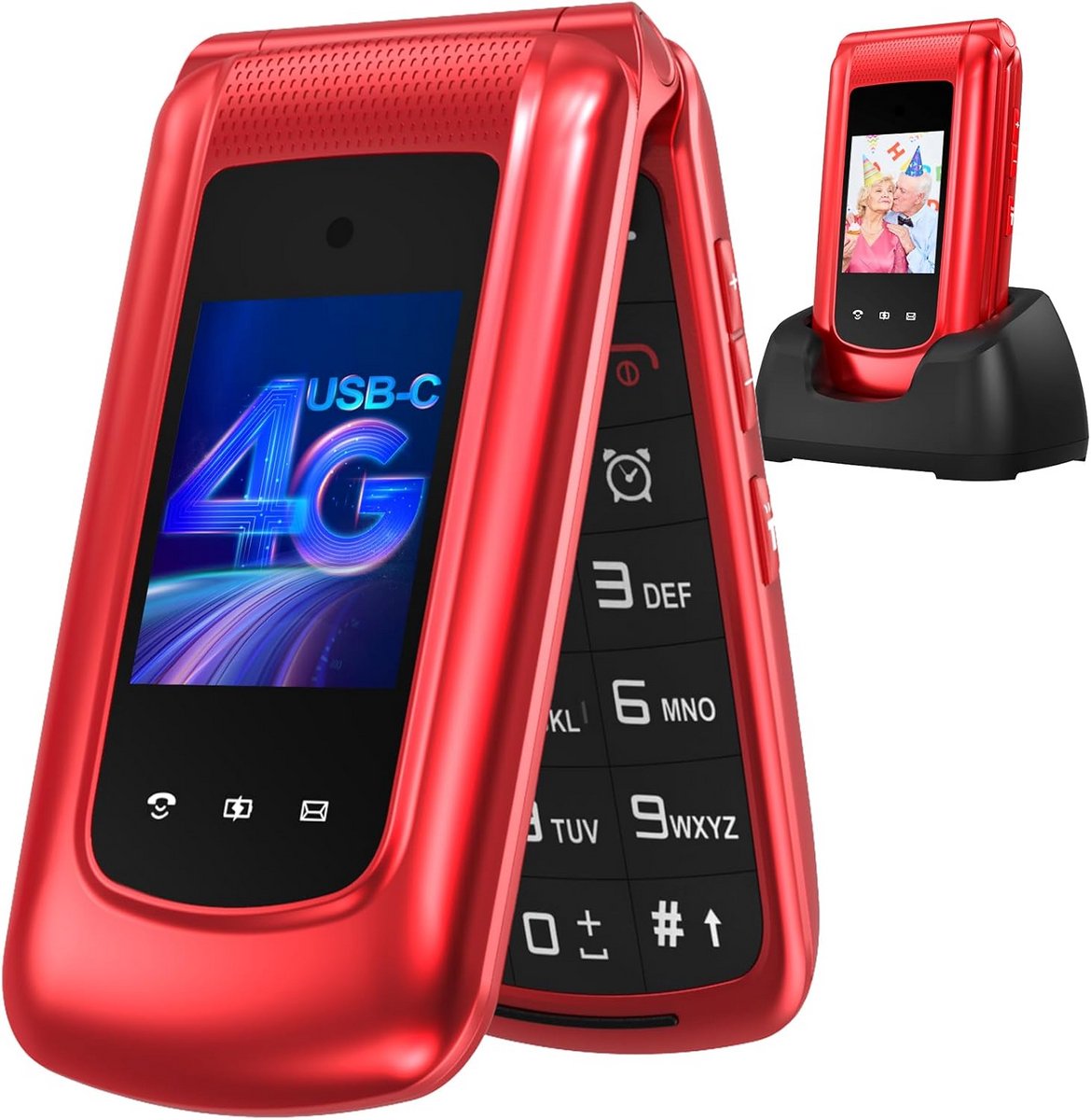Senioren Mobiele Telefoon 4g - Senioren GSM - Communicatie