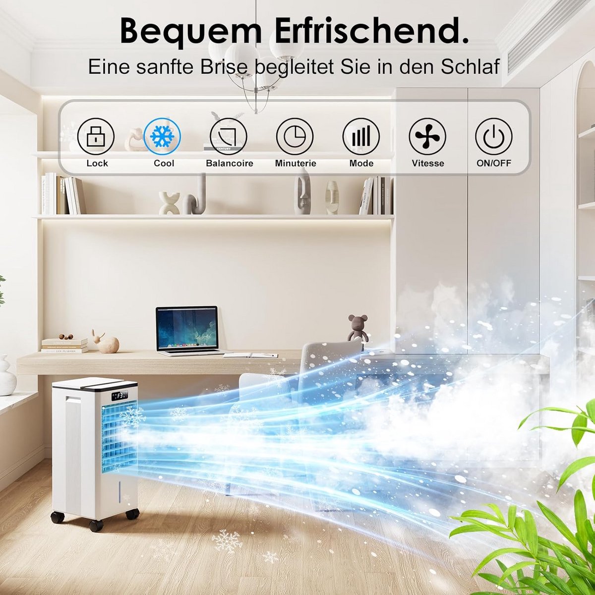Airco Zonder Afvoerslang - Aircooler - Airconditioning - Koeling – foto 4
