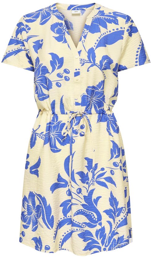JDY - JDYTROYA LIFE S/S V SHORT DRESS WVN DIA - Dames - Mini jurken