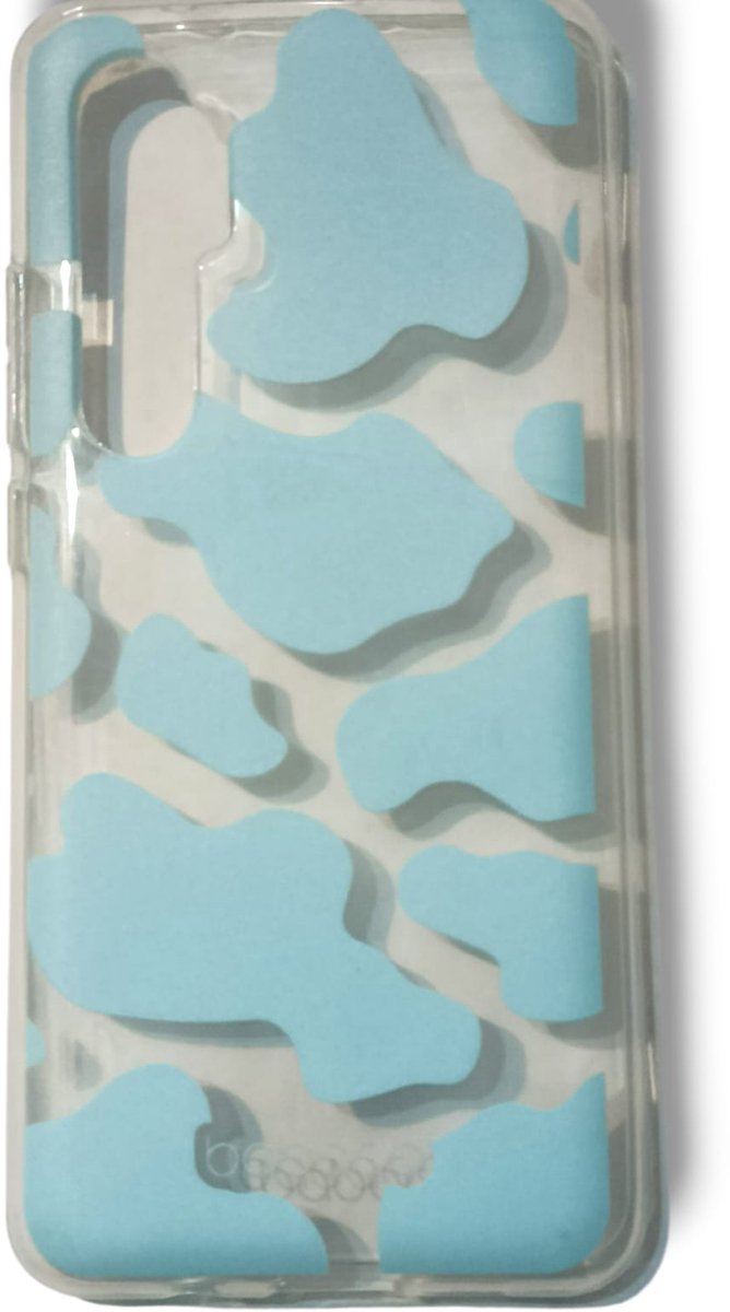 BABACO telefoonhoesje / case - XIAOMI MI NOTE 10 lite - transparant blauw