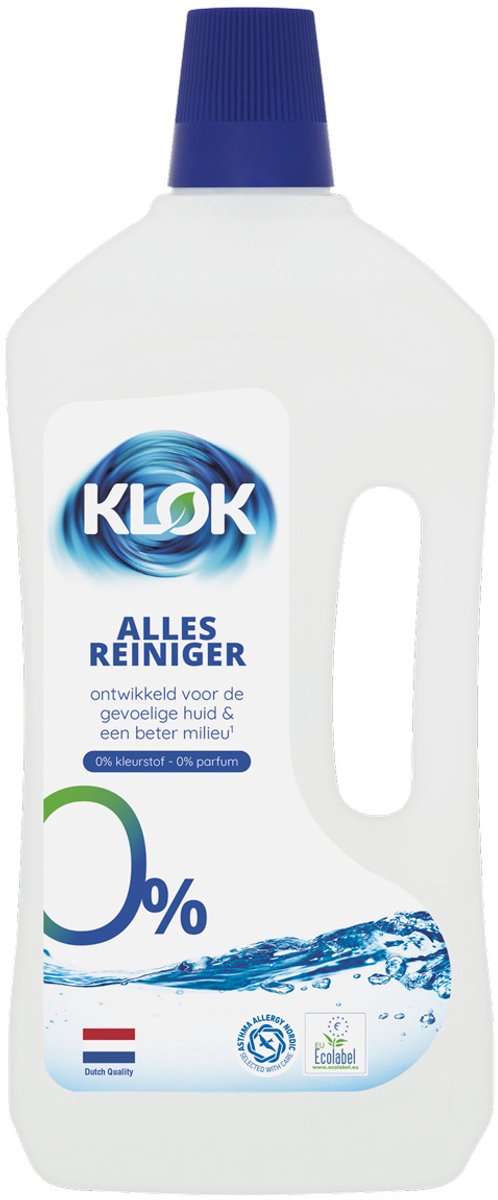 Klok Allesreiniger 1 liter 12 stuks - Bulkverpakking