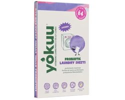 YOKUU Probiotische Wasstrips - 64 Wasbeurten - Lavendel Geur - Reis Wasmiddel - Ultra Geconcentreerd en Voorgedoseerd - Ecologisch Wasproduct