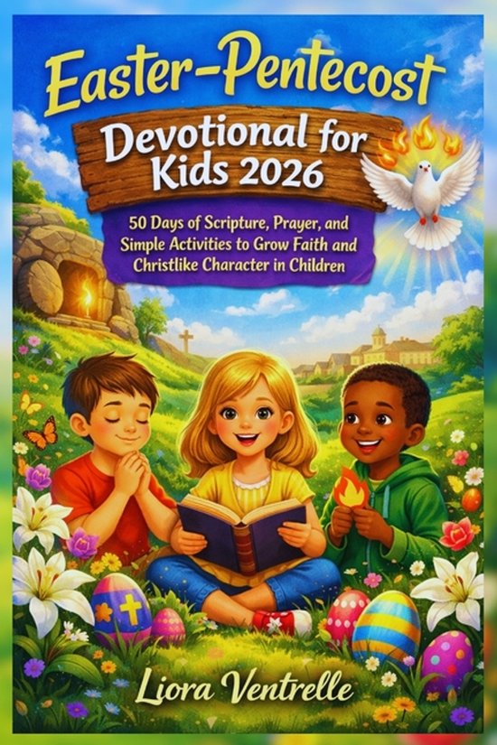 Easter-Pentecost Devotional for Kids 2026: 50 Days of Scripture, Prayer ...