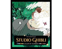 The Unofficial Studio Ghibli Color by Number Book