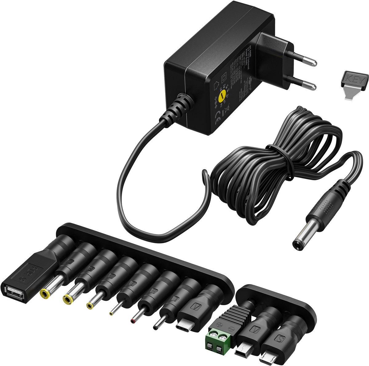 Goobay Universal Power Supply 3 V - 12 V, Max. 3.6 W