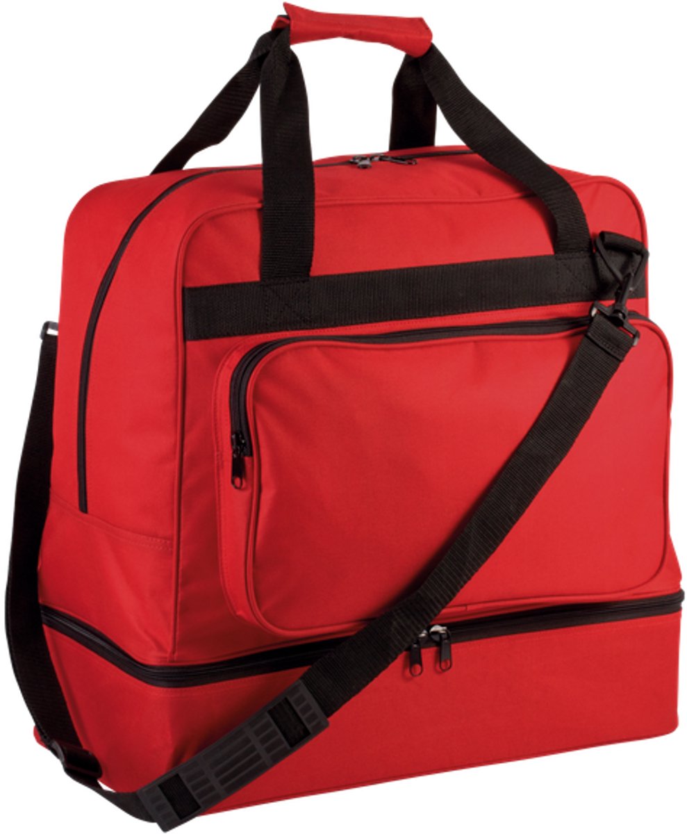 Sporttas met stevige bodem / 60 L - Rood - Duurzame kwaliteit - Uitvoering 93