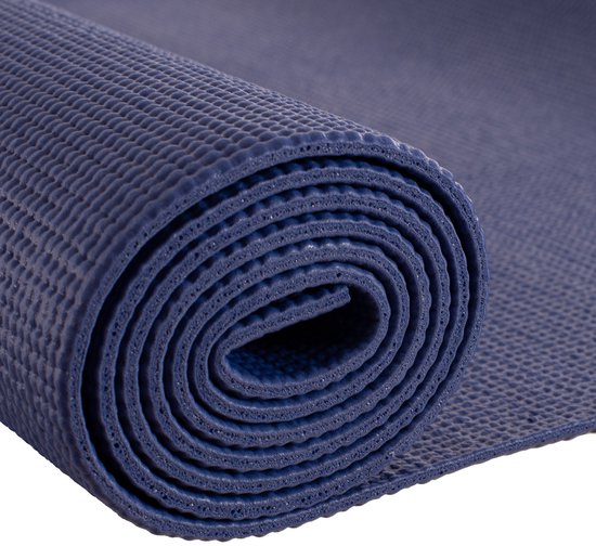Victoria Yogamat 6mm Blauw 173X61X06 Cm - 173X61X0.6 cm van Merkloos — afbeelding 3