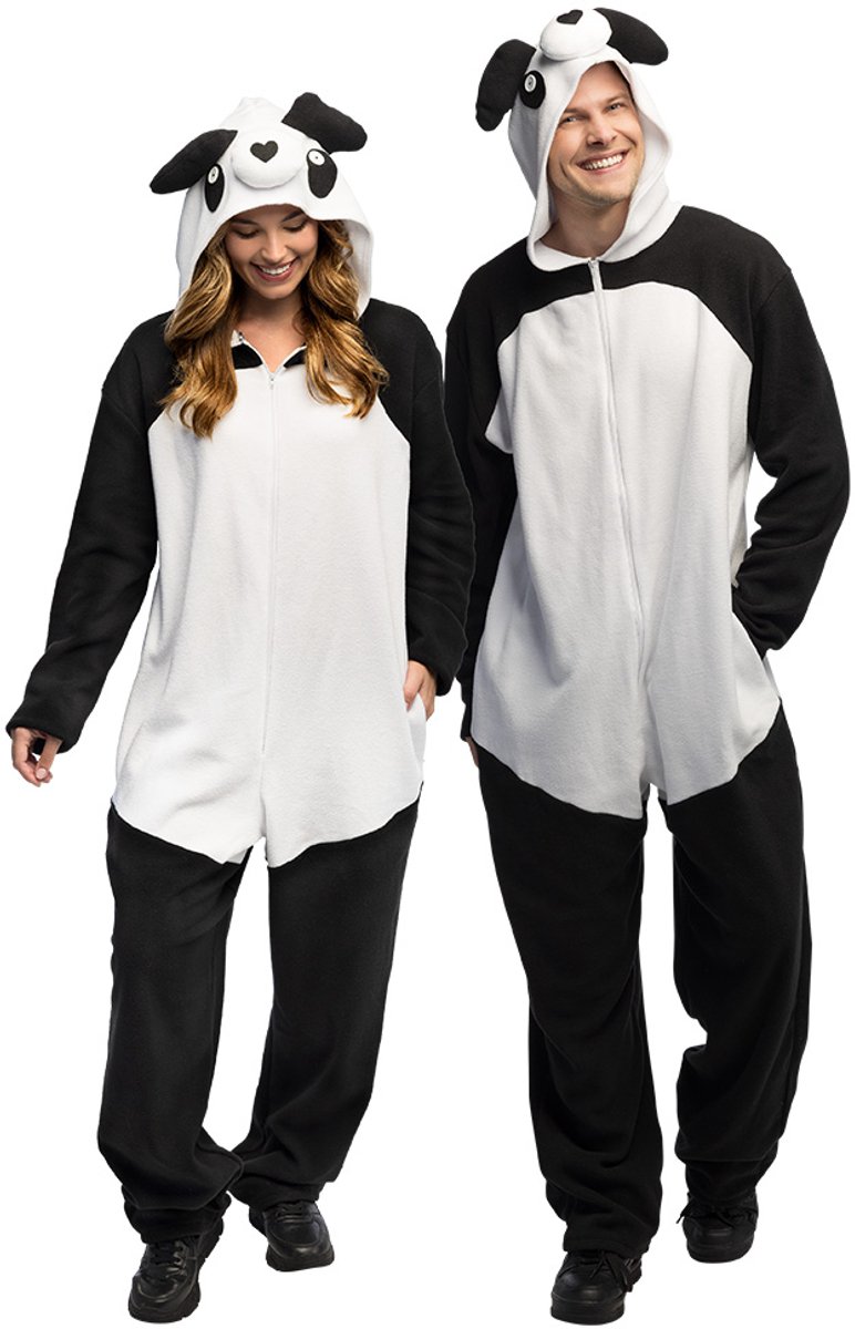 Boland - Kostuum Panda (max. 1.95 m) - Volwassenen - Panda - Funny - Foute Party - Carnaval - Themafeest - Vrijgezellenfeest - Unisex