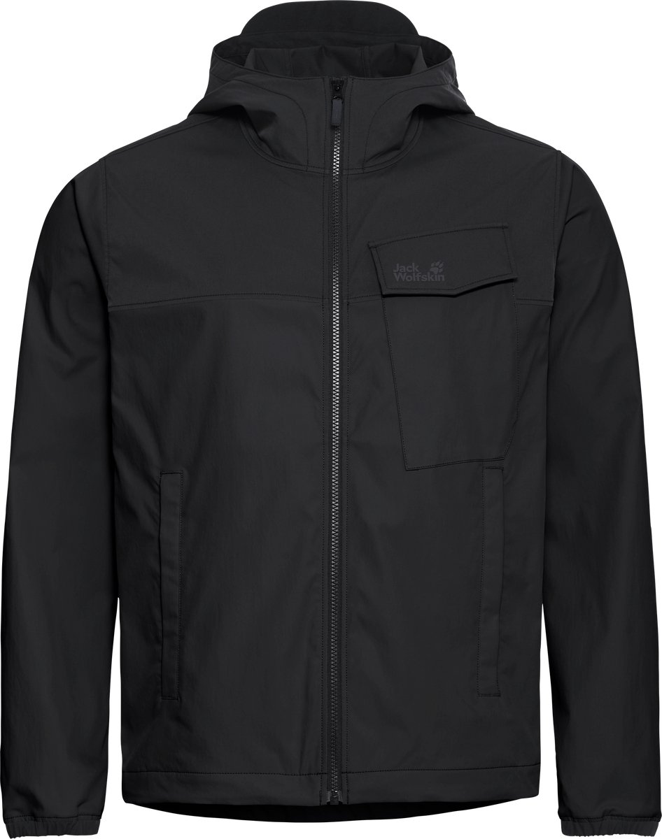 Jack Wolfskin MAHANI JKT M Heren Outdoorjas-black
