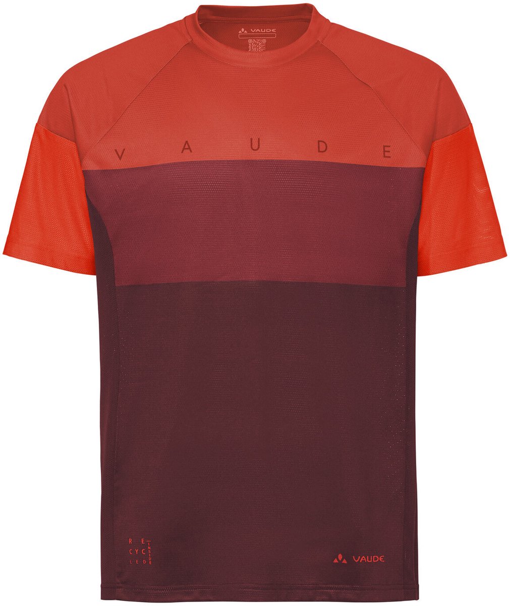 VAUDE Moab T-Shirt VI, Fietsshirt, Heren Fiets-Sport T-shirtReguliere pasvorm