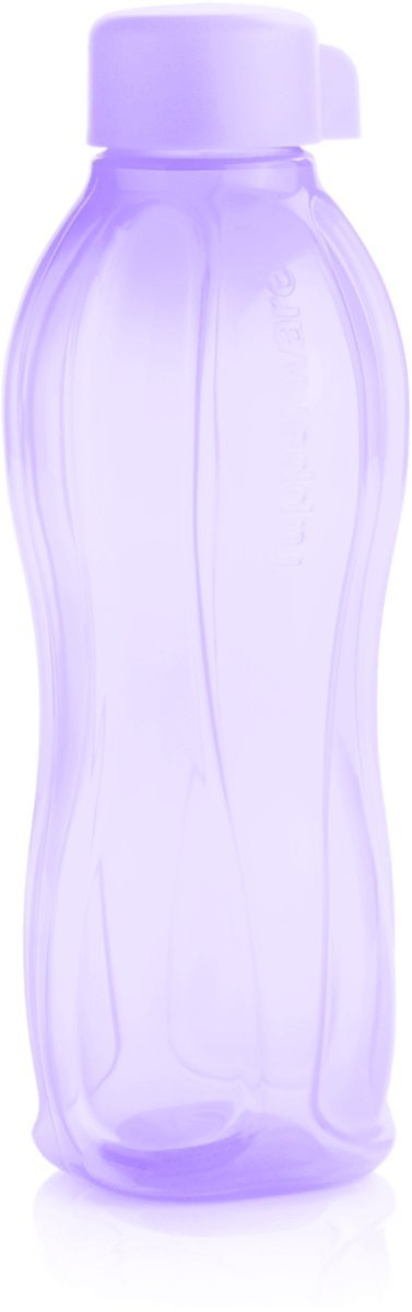 Tupperware Ecofles 1 l Lila | Waterfles Drinkfles paars lichtpaars met draaidop