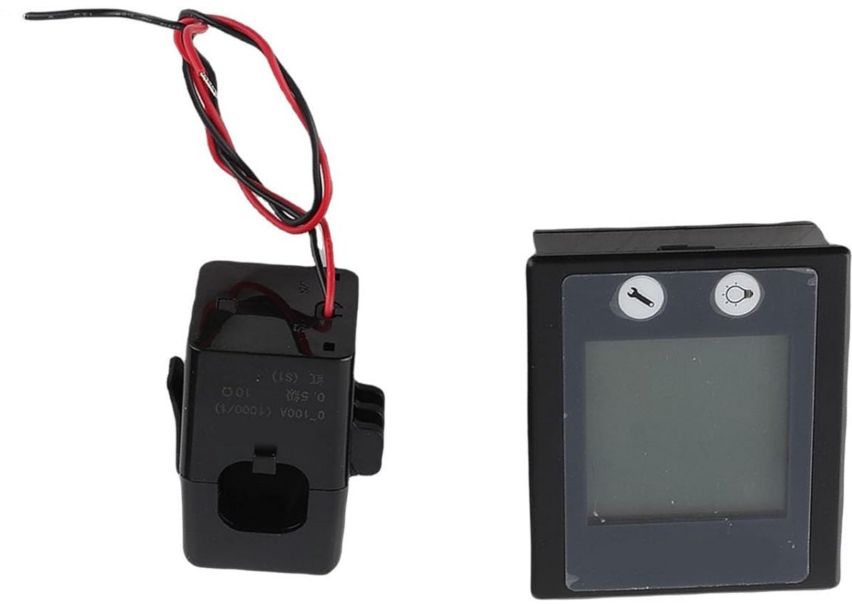 Draadloze Energiemeter met Digitale Ampèremeter en Spanningsmeter