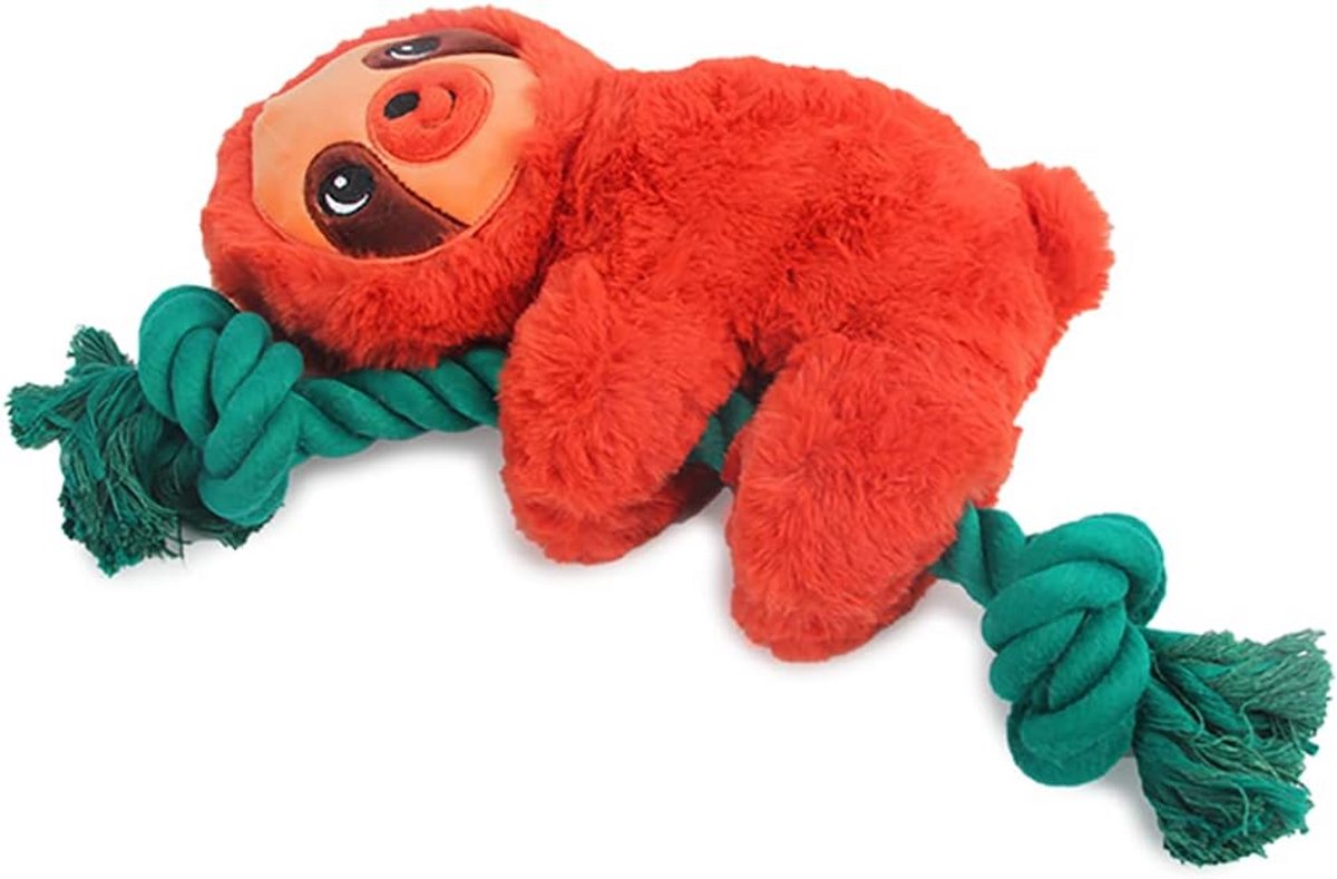 Duurzaam Touwspeelgoed voor Honden - Knoop Speeltouw voor Babbelen en Tandverzorging