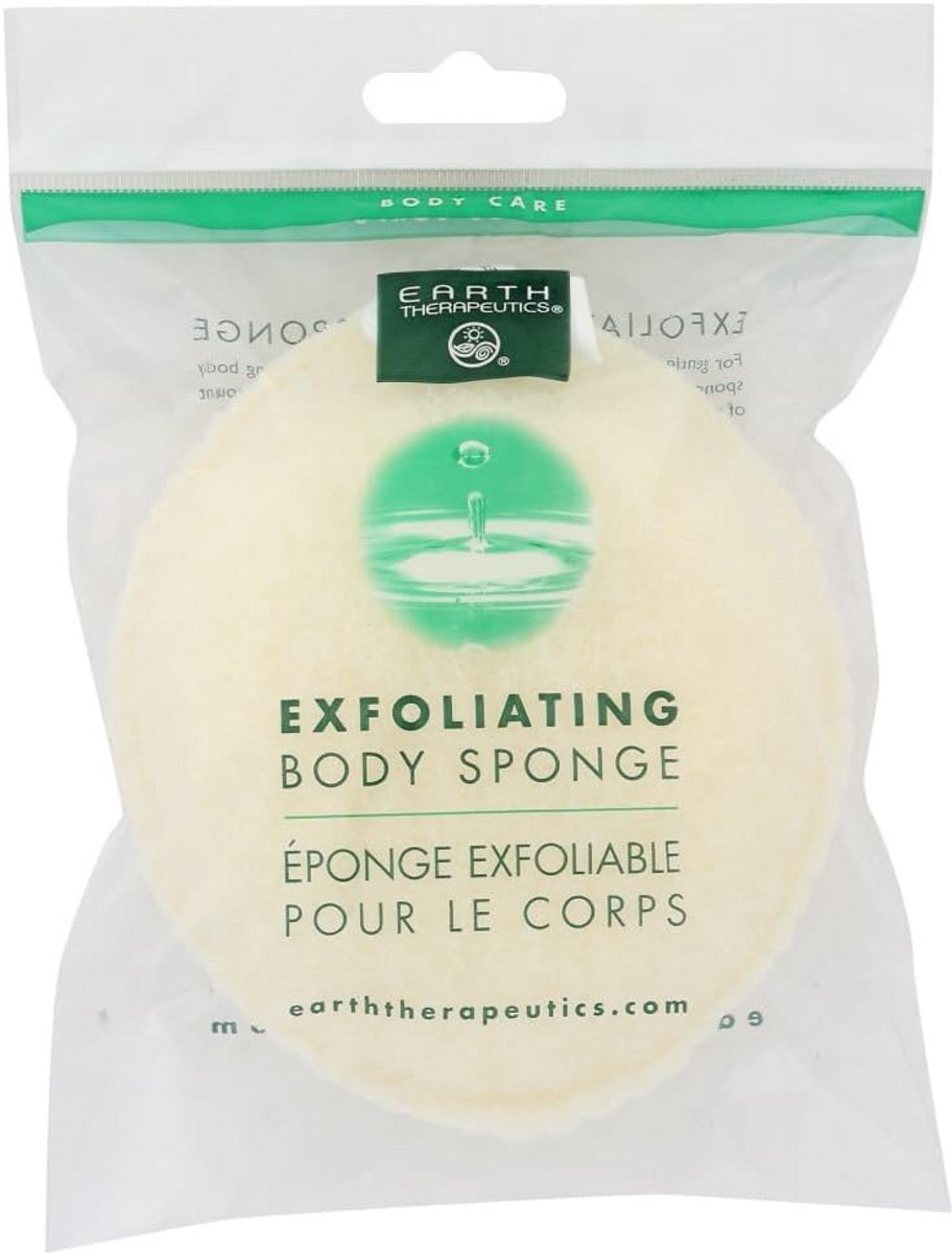 Exfoliërende lichaamsspons voor een zachte huid