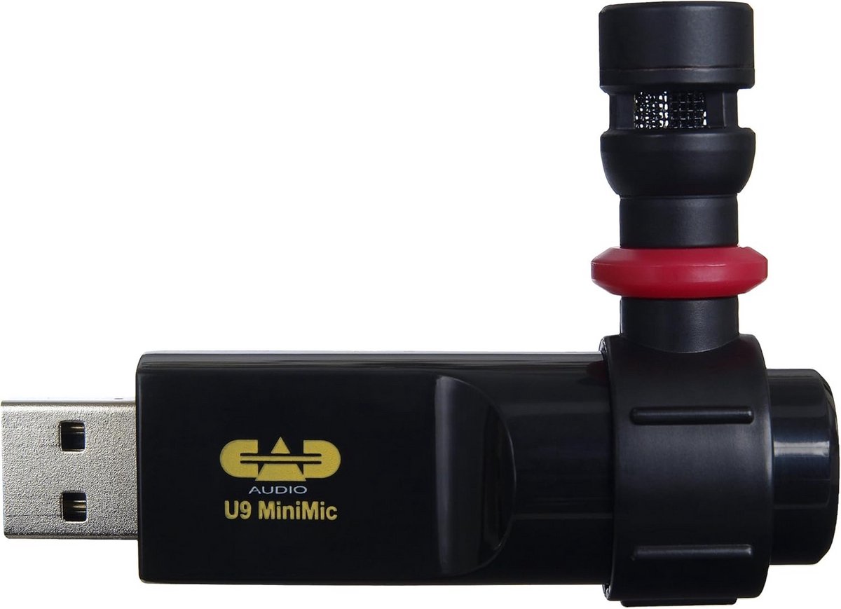 Compacte USB Microfoon met Hoofdtelefoonuitgang voor Onderweg