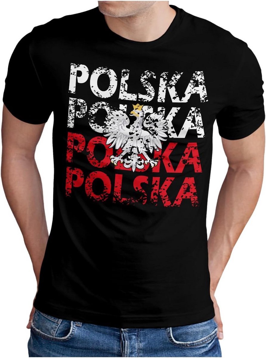 Voetbal Fanshirt voor Wereldkampioenschap - Polens T-shirt voor Heren