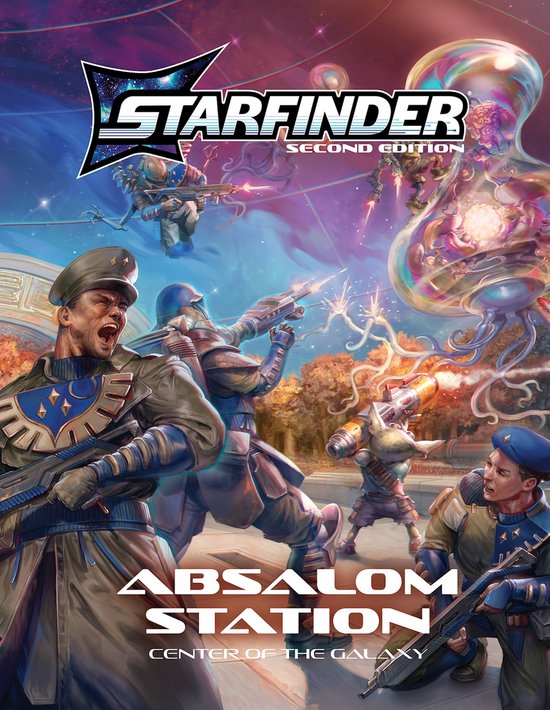Starfinder Second Edition Rulebooks- Starfinder Absalom Stat ... - cover
