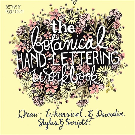 The Botanical Hand Lettering Workbook - cover
