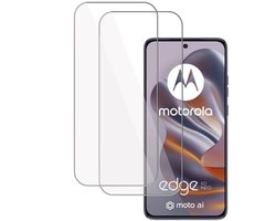 2x TechNow Screenprotector geschikt voor Motorola Edge 60 Neo Screenprotector - Gehard Glas - Rounded - Proteqt+
