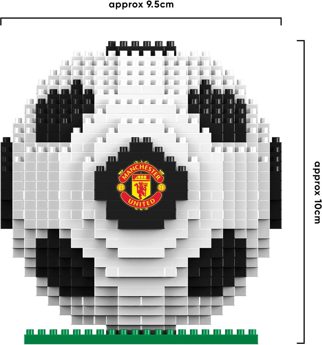 3D Bouwstenen Voetbalmodel Bouwset Alternatieve Clubkleuren