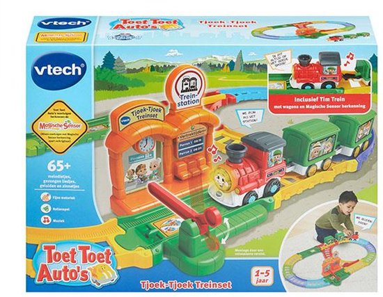 VTech - TTA- Tjoek-Tjoek Treinset (incl. Tim Trein) van Vtech — afbeelding 2
