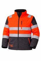 Kettingzaagjas SIP Protection Progress – High Visibility Oranje/Antraciet – XXL – Klasse 1 (20 m/s) – EN ISO 20471 Klasse 3