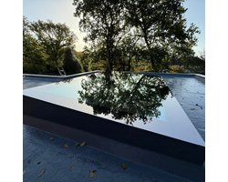 Plat Dakraam 150x150 cm – Triple Glas HR+++ – Geluidsreductie – 10 Jaar Garantie