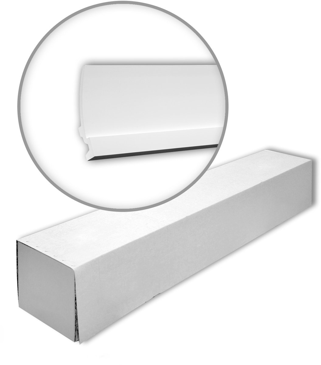Profhome 150622 1 doos 4 stukken Kroonlijst 8 m