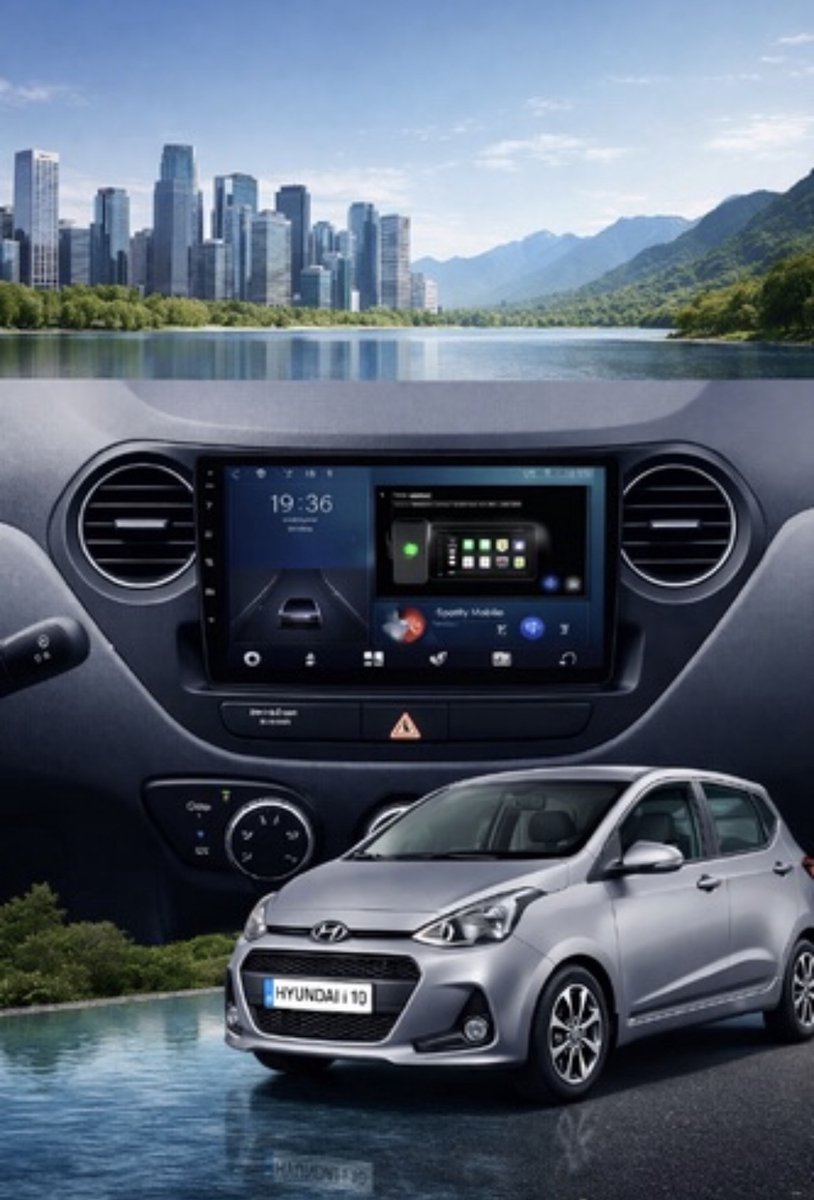 ADIVOX T2 9 inch geschikt voor Hyundai i10 2014-2020 Android 15 CarPlay/Auto/Wifi/DSP/5G/DAB+