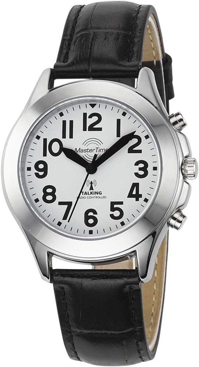 Stijlvol Dameshorloge met Leren Band en Witte Wijzerplaat