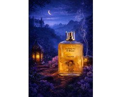 CADEAU TIP - Franse Dames Parfum - Oriental - een heerlijke Eau de Parfum met Roos - Muskus en Patchoeli - met gratis parfum verstuiver en Eiffeltoren sleutelhanger.