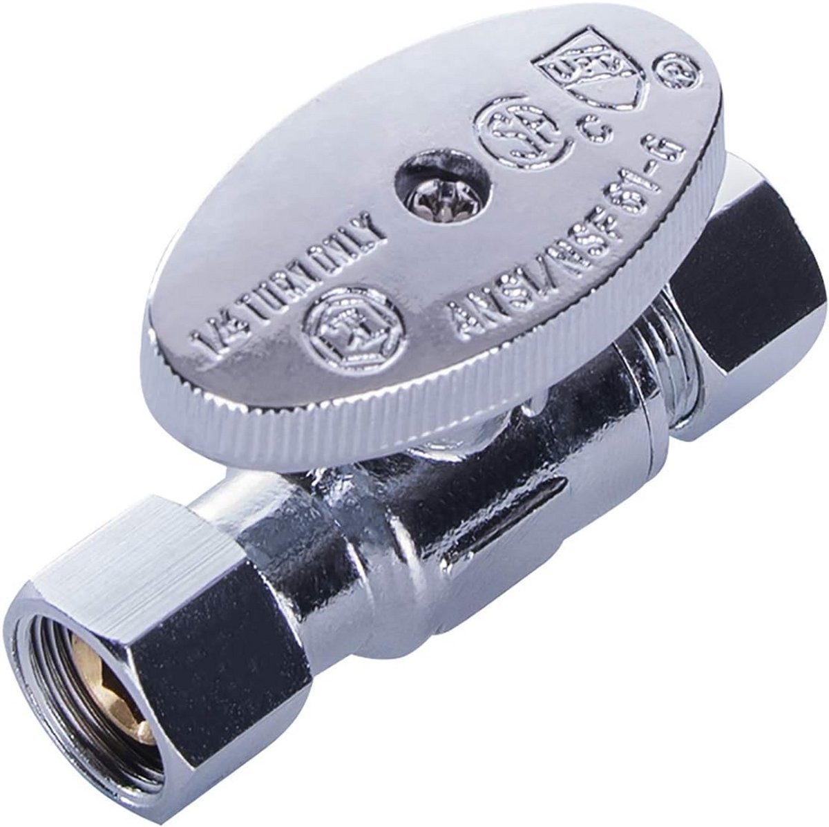 Toevoegkraan met Kwart Slag Wiel voor Waterleidingen 3/8 Inch