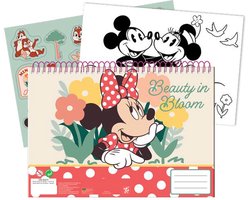 Disney Minnie Nomadic Spirit A/4 spiraal schetsboek met 40 bladen en stickers
