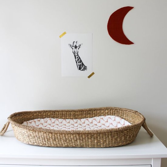 Affiche Noir et Blanc A3 Girafe – Affiche Animaux Chambre Bébé – 29,7x42 cm – Cadeau de Naissance – Papier Mat 300g – Jolies Affiches