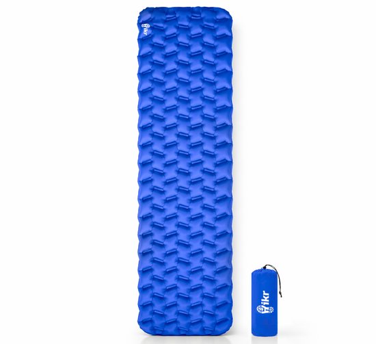 Hikr® lichtgewicht slaapmat – opblaasbaar – voor outdooractiviteiten