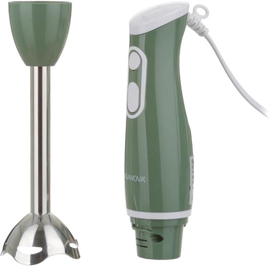 Krachtige Staafmixer 200W Groene Staafmixer voor Smoothies en Soepen — afbeelding 4