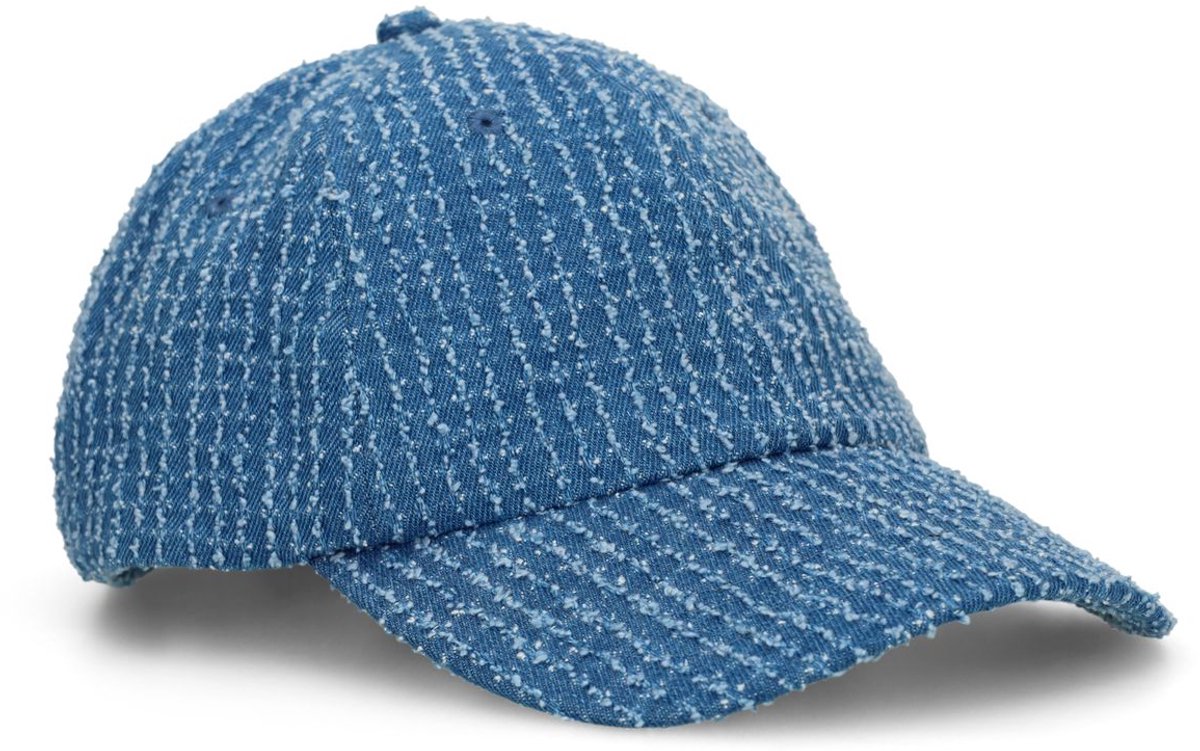 Manfield - Unisex - Blauwe denim pet - Maat 1