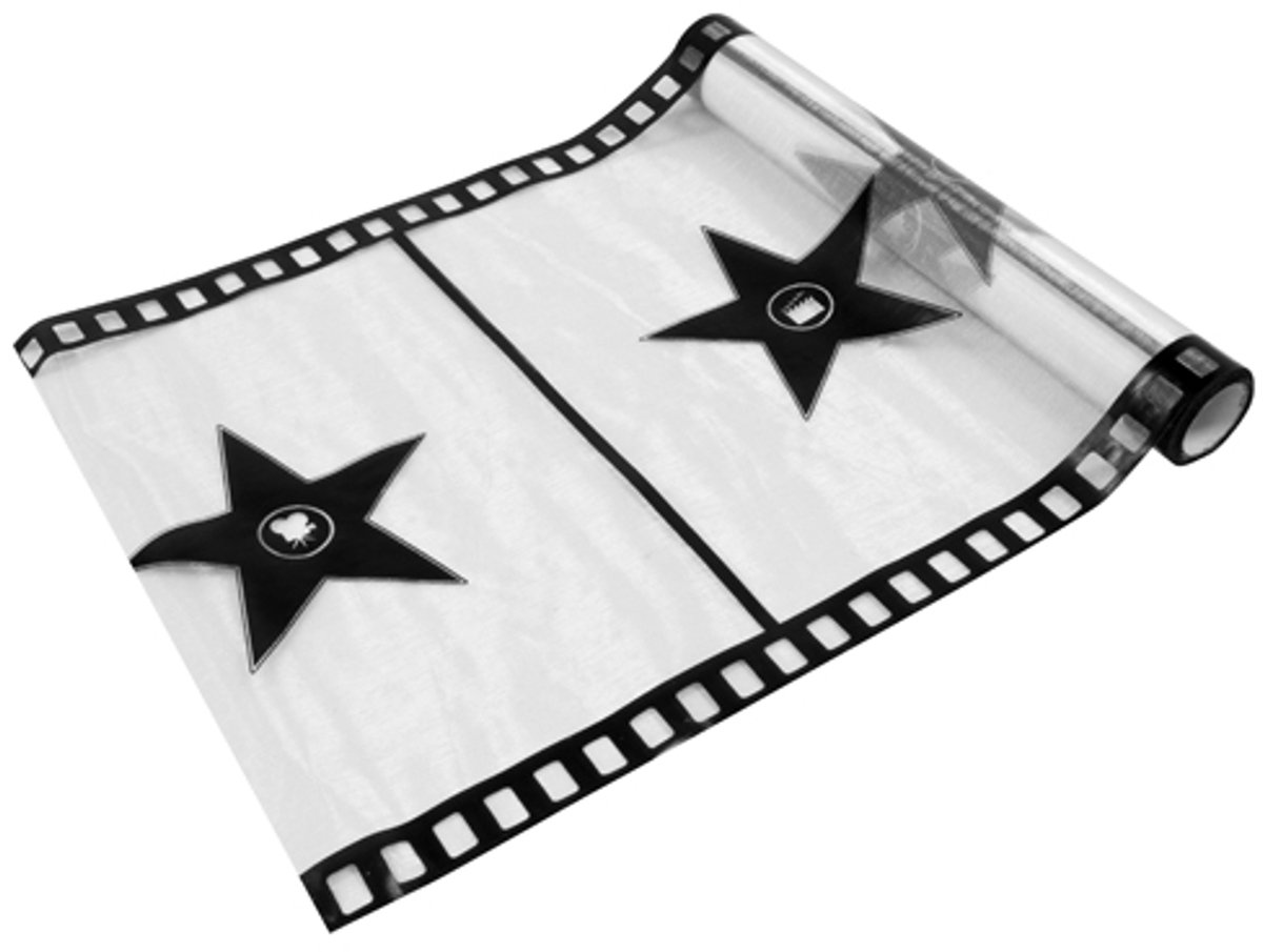HOBI - Wit Organza Tafelloper Filmrol Cinema 28 cm x 5 m