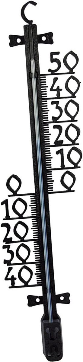 Grote Buitenthermometer met Min/Max Functie - Kunststof